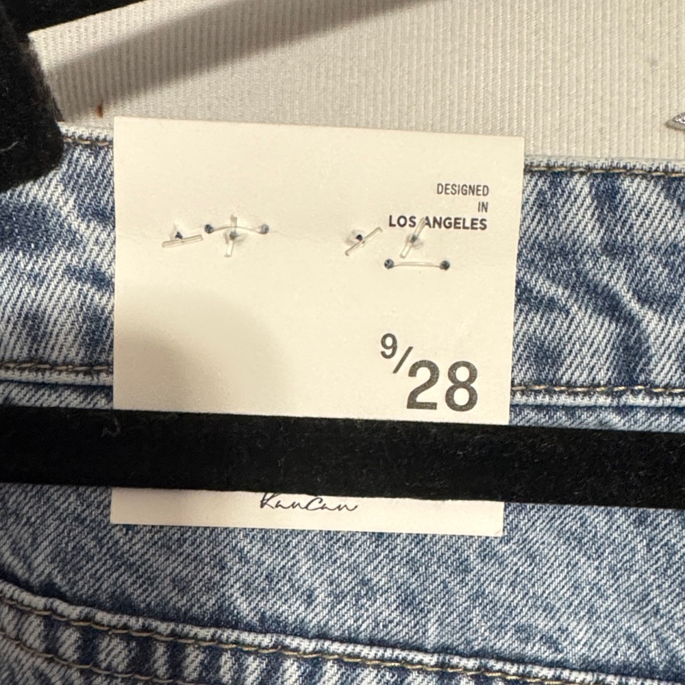 KanCan Patchwork Light Blue Straight Leg Jeans NWT - image 6